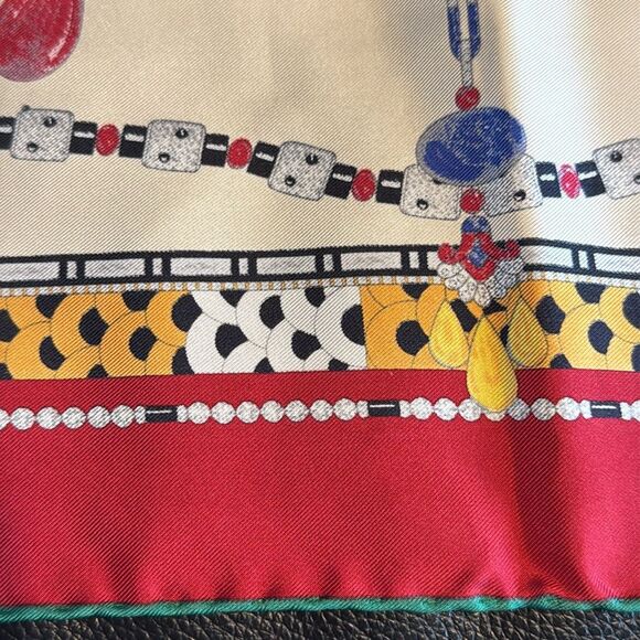 Cartier Silk Twill Jewelry Print Scarf - Picture 13 of 14